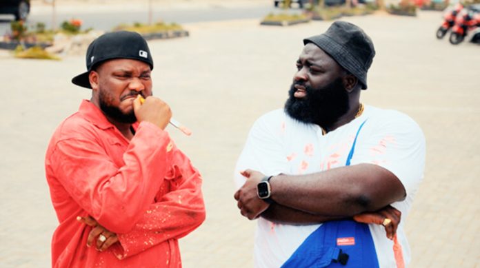 Jeffrey Nortey and Big Ghun