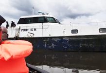 Navy, Marine Police begin search for bodies of victims, crashed aircraft wreckage