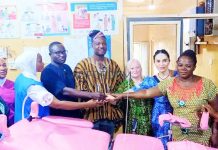 Friends of Bataglia donate delivery bed to Tumu Hospital