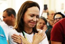 Venezuelan opposition leader María Machado returns after months in exile