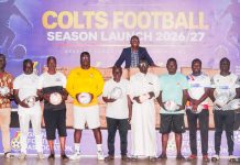 GFA distributes 3,000 footballs to Colts clubs across 10 regions, ahead of 2026/27 colts football season